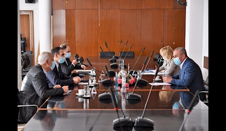 دیدار شهردار زاگرب با سفیر ایران در کرواسی