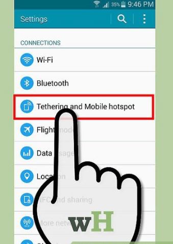 اسمارتفون اندرویدی را به هاتاسپات وایفای تبدیل کنید اسمارتفون اندرویدی را به هاتاسپات وایفای تبدیل کنید