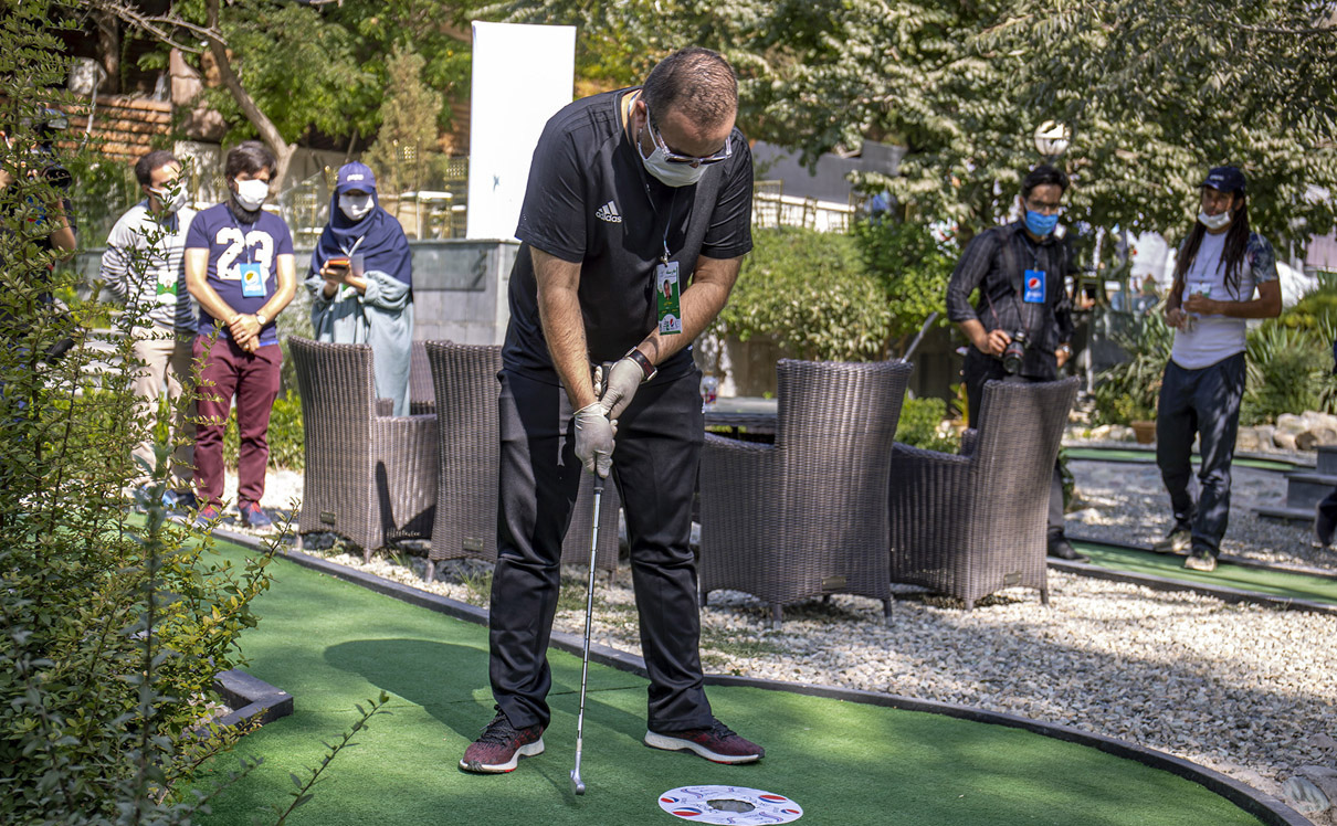 مینی گلف جام رسانه برگزار شد