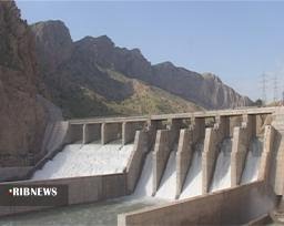 رها سازی آب سد مارون رها سازی آب سد مارون