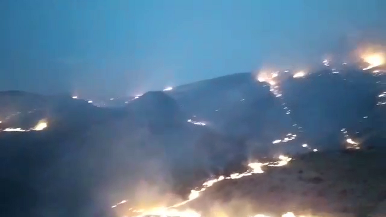 مهار آتش سوزی مراتع طارم سفلی مهار آتش سوزی مراتع طارم سفلی