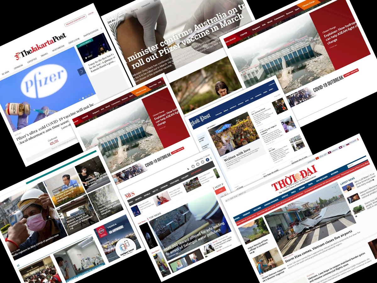 مهمترین عناوین روزنامه‌های جنوب شرق آسیا