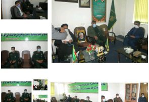 دیدار فرمانده تیپ 48 فتح استان با امام جمعه پاتاوه