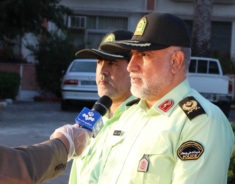 توقیف کامیون حامل دام قاچاق در ساری