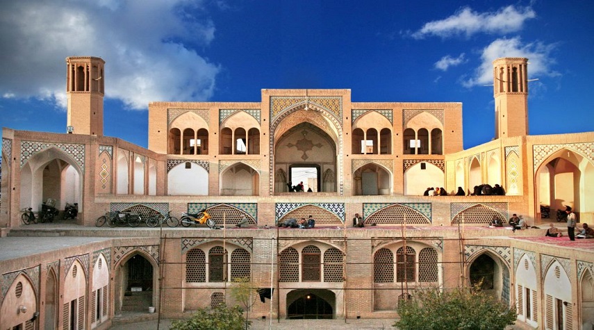 مسجدی با بزرگترین گنبد قاجاری