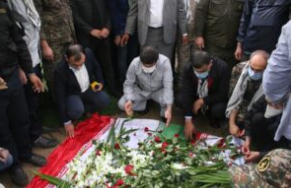 تشییع دو شهید سرفراز گمنام در اهواز تشییع دو شهید سرفراز گمنام در اهواز