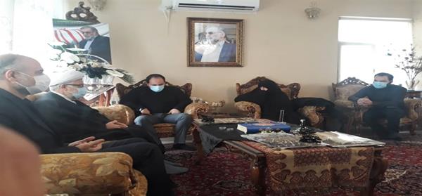 دیدار رئیس سازمان قضایی نیرو‌های مسلح با خانواده شهید فخری‌زاده