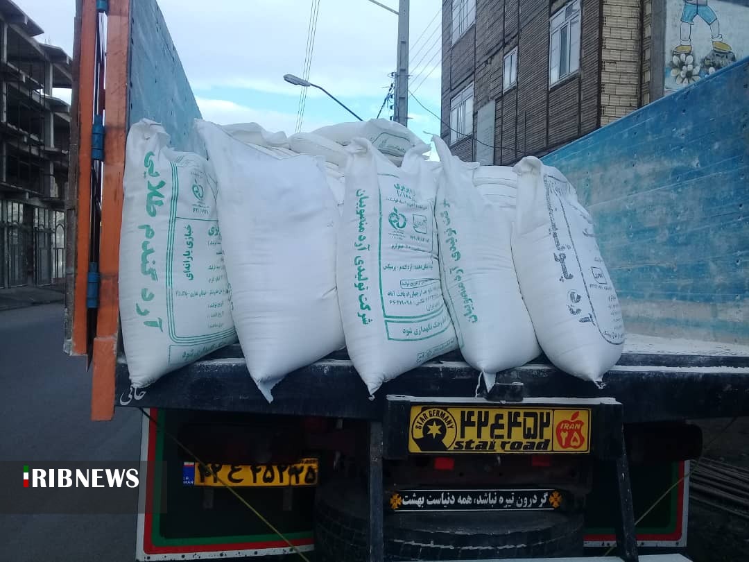 کشف ۳۸۰ کیسه آرد یارانه ای قاچاق در اهر