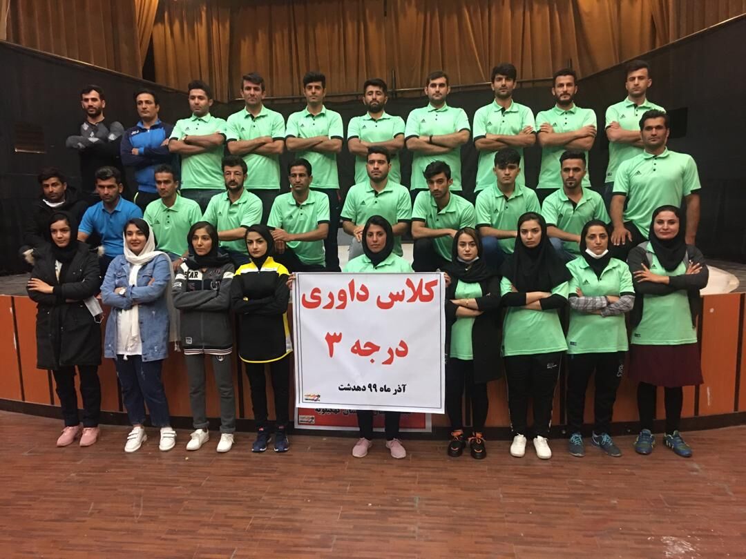 نخستین کلاس درجه سه داوری فوتبال در دهدشت