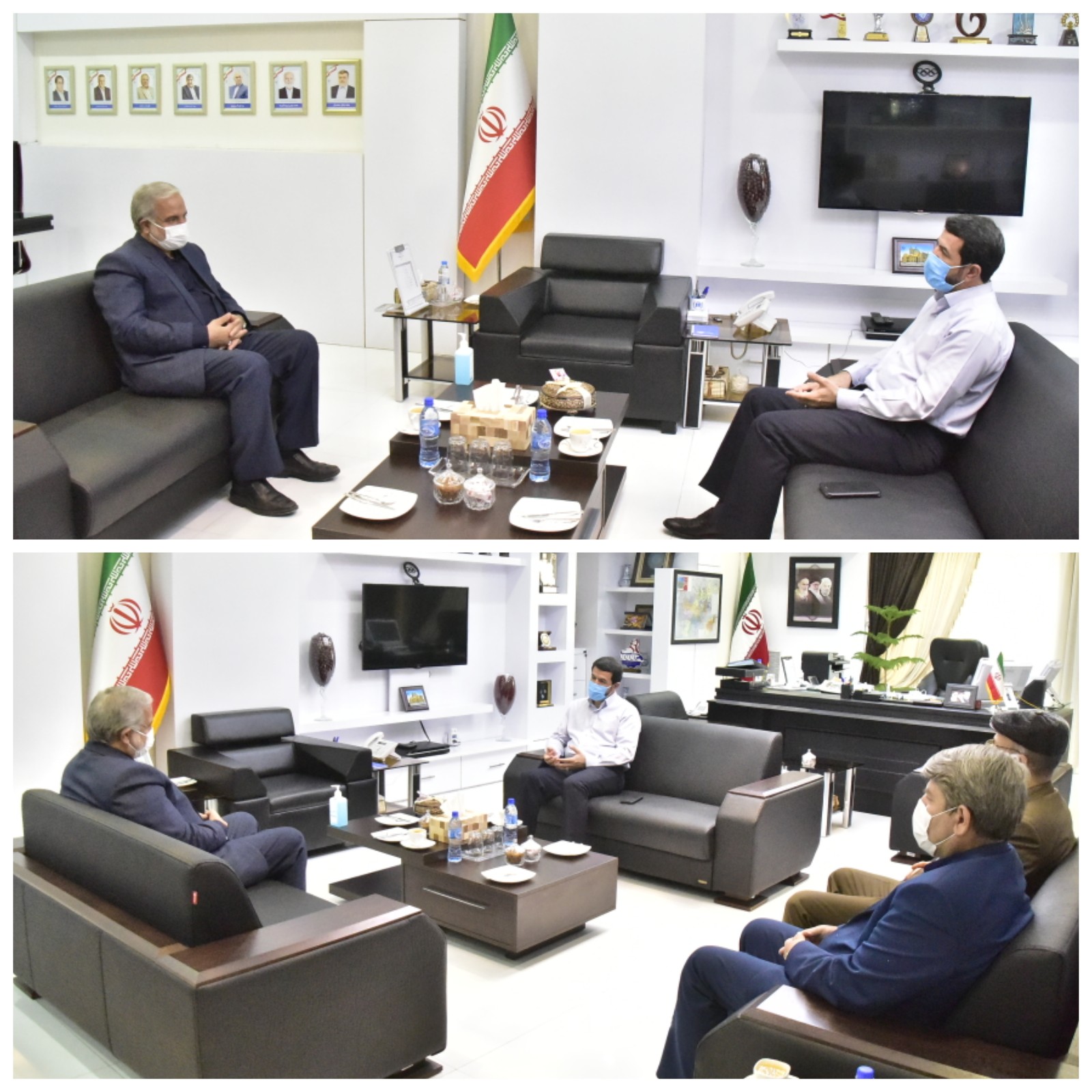 دیدار دو استاندار استانهای شرق کشور در بیرجند دیدار دو استاندار استانهای شرق کشور در بیرجند