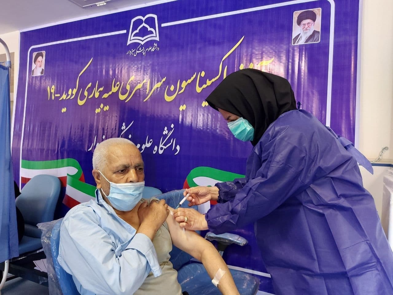 آغاز واکسیناسیون بیماران خاص علیه بیماری کووید 19 در سبزوار