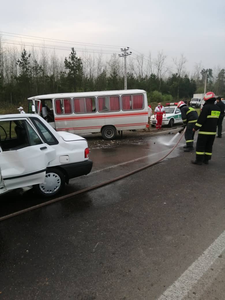 یک کشته و ۸ زخمی در تصادف جاده لاکان | خبرگزاری صدا و سیما