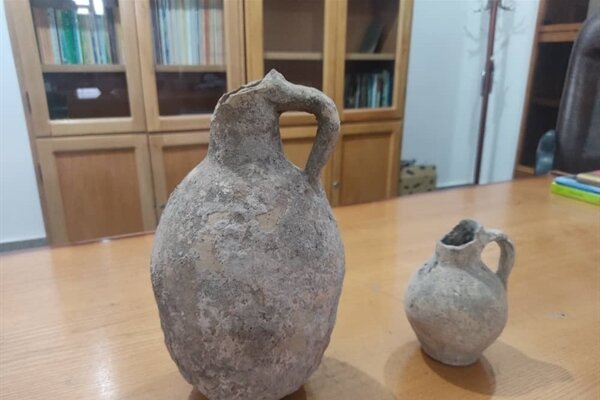 کشف ظروف سفالی دوره اشکانی در شهرستان ابهر