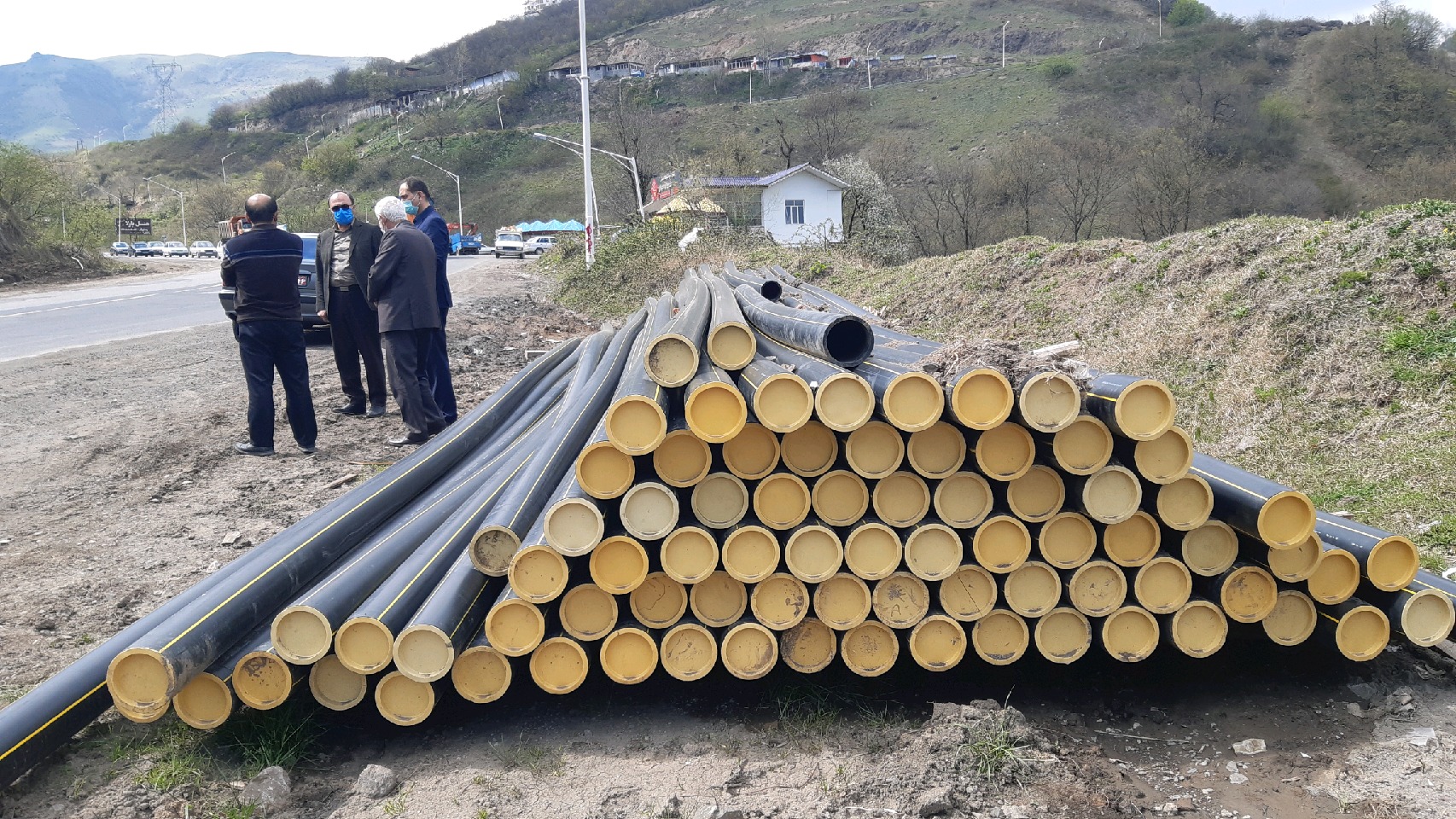برخورداری ۹ روستای دهستان حیران آستارا از گاز