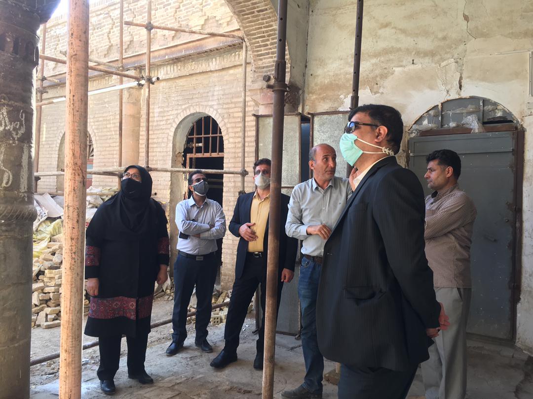 مرمت بنای ثقافیه اهواز مرمت بنای ثقافیه اهواز