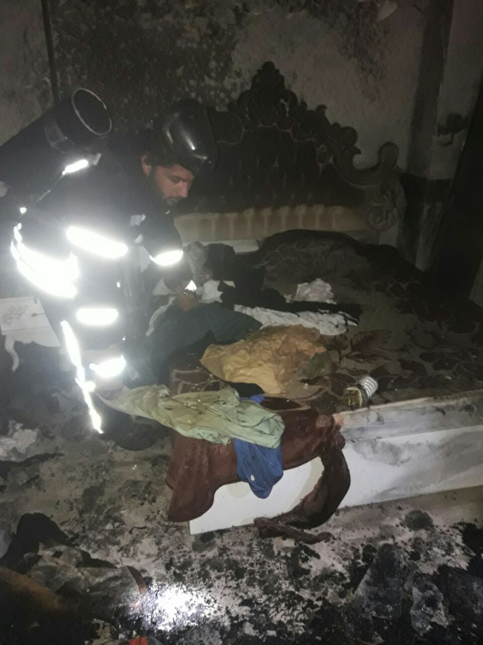 منزل مسکونی در تربت حیدریه؛ طعمه حریق