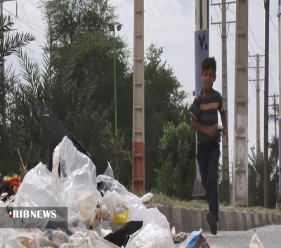 کمر کارون زیر بار زبالهها شکست کمر کارون زیر بار زبالهها شکست