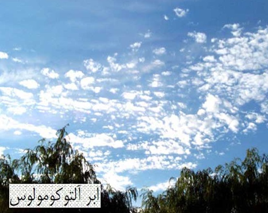 ابرها و انواع ابرهای آسمان