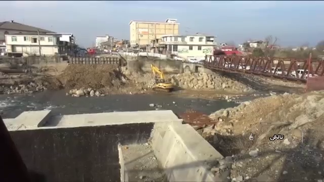 بازدید استاندار گیلان از مناطق آسیب دیده ناشی از وزش باد گرم در تالش