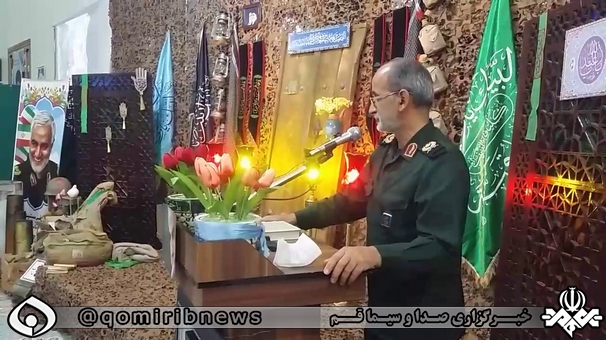 مراسم بزرگداشت دومین سالگرد شهید سلیمانی در روستای جعفرآباد قم