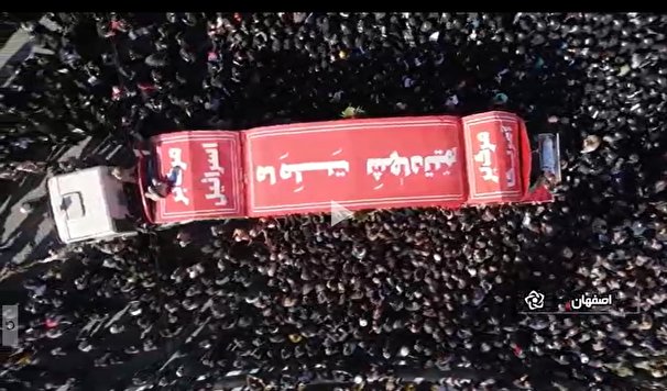 تشییع پیکر مطهر ۲۵۰ شهید گمنام همزمان در ۲۵ استان کشور