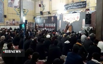 مراسم بزرگداشت سردار دل‌ها، در صائین قلعه زنجان