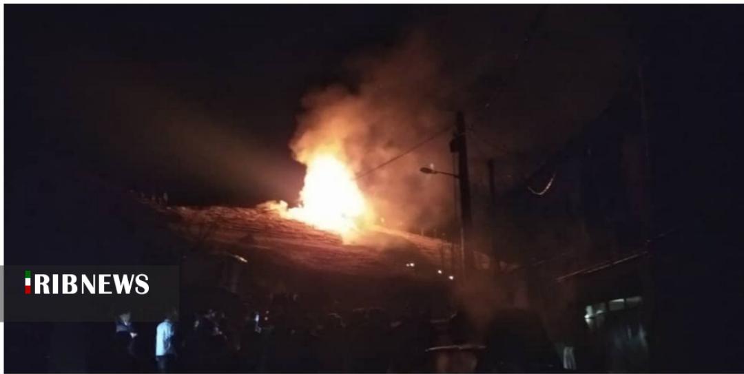 واژگونی تانکر مازوت در محور حسین آباد سنندج حادثه آفرید واژگونی تانکر مازوت در محور حسین آباد سنندج حادثه آفرید