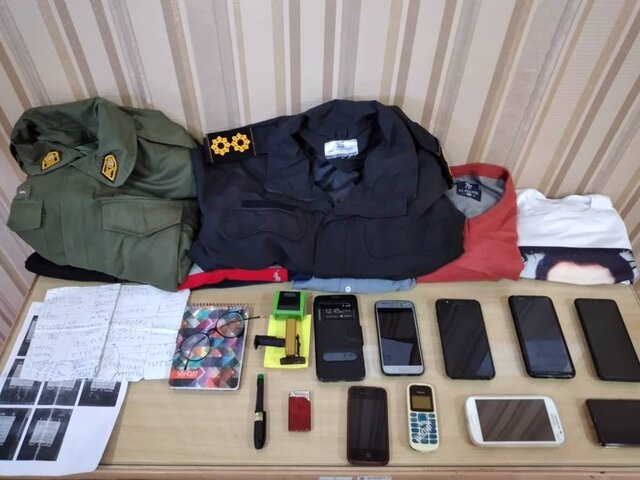 دستگیری مامور قلابی در انار دستگیری مامور قلابی در انار