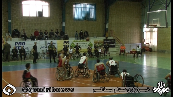 راهیابی بسکتبال با ویلچر شیمیدر قم به جمع چهار تیم برتر