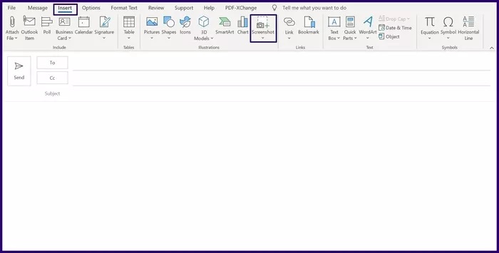 3 راهکار برای اسکرین شات در Microsoft Outlook