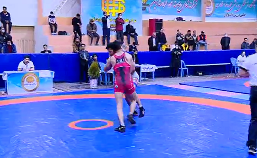 کشتی‌گیر استان قزوین در اردوی تیم ملی