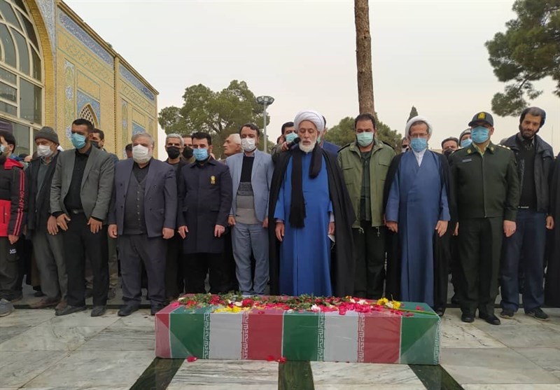 تشییع پیکر شهید محمد رستم در شهرری
