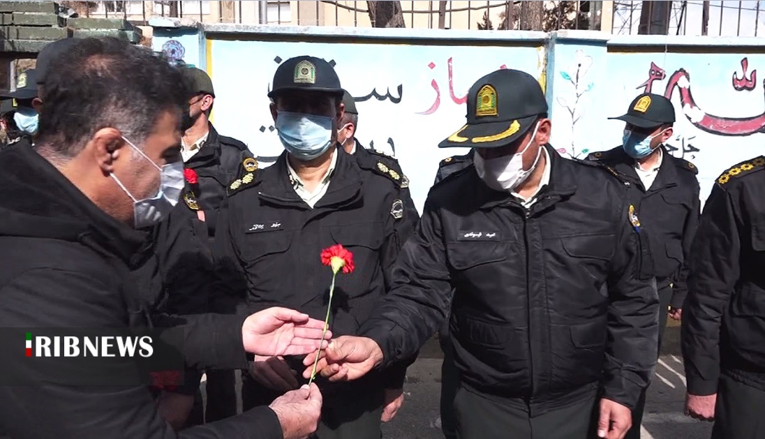 در قالب پویش مردمی از پرسنل انتظامی کردستان تقدیر شد