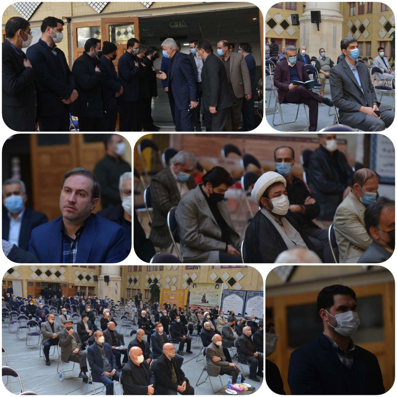 مراسم یادبود یزدانی خرم در وزارت ورزش مراسم یادبود یزدانی خرم در وزارت ورزش