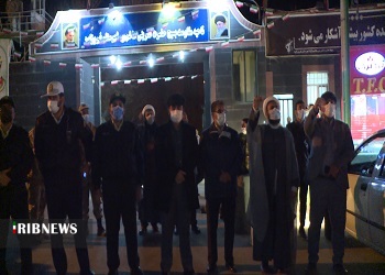 نور افشانی آسمان فیروزکوه