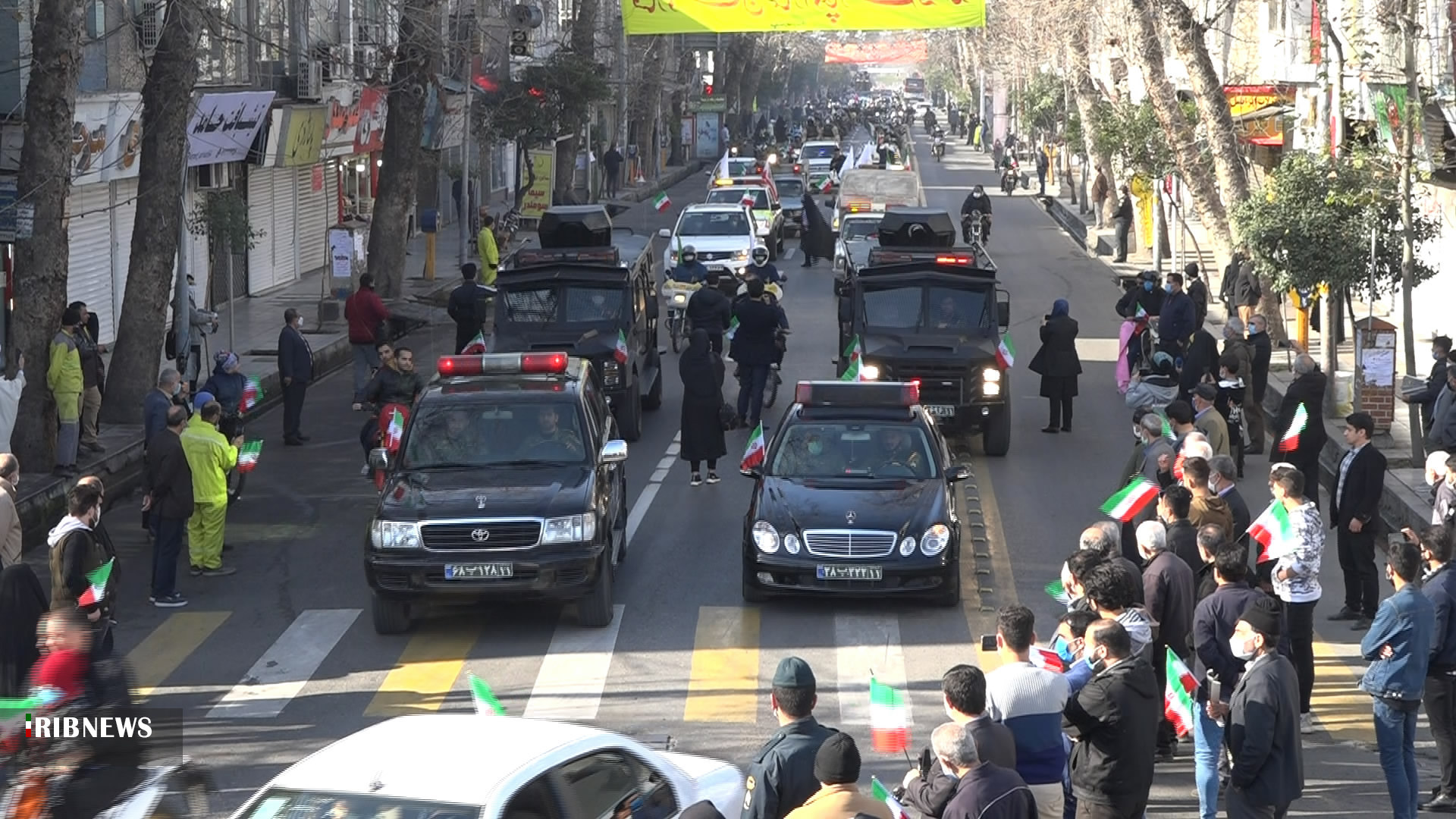 محدودیت رفت و آمد امروز در مسیر‌های راهپیمایی در ساری