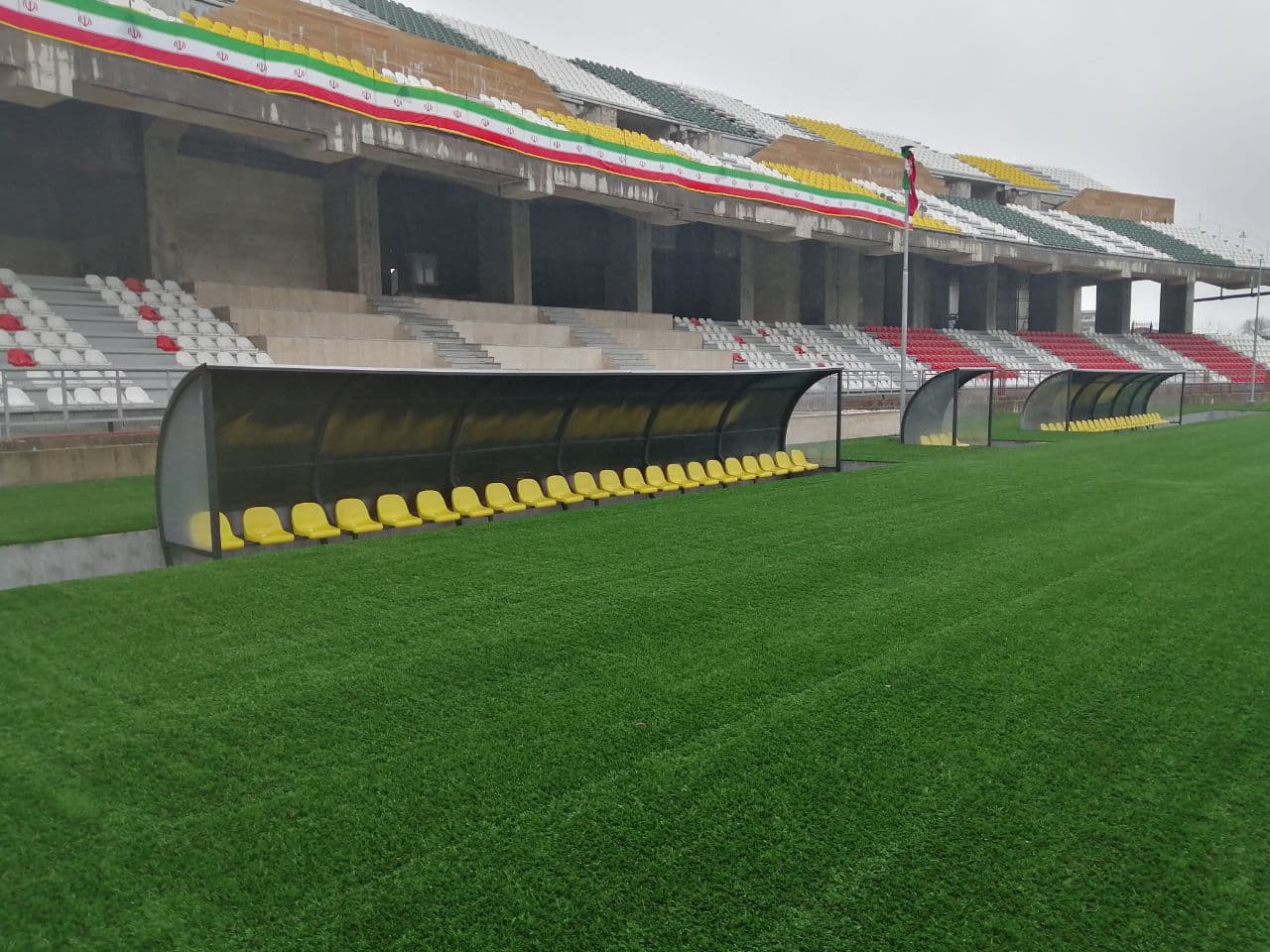 بهره برداری از فاز نخست ورزشگاه ۵ هزار نفری تجن کلای چالوس