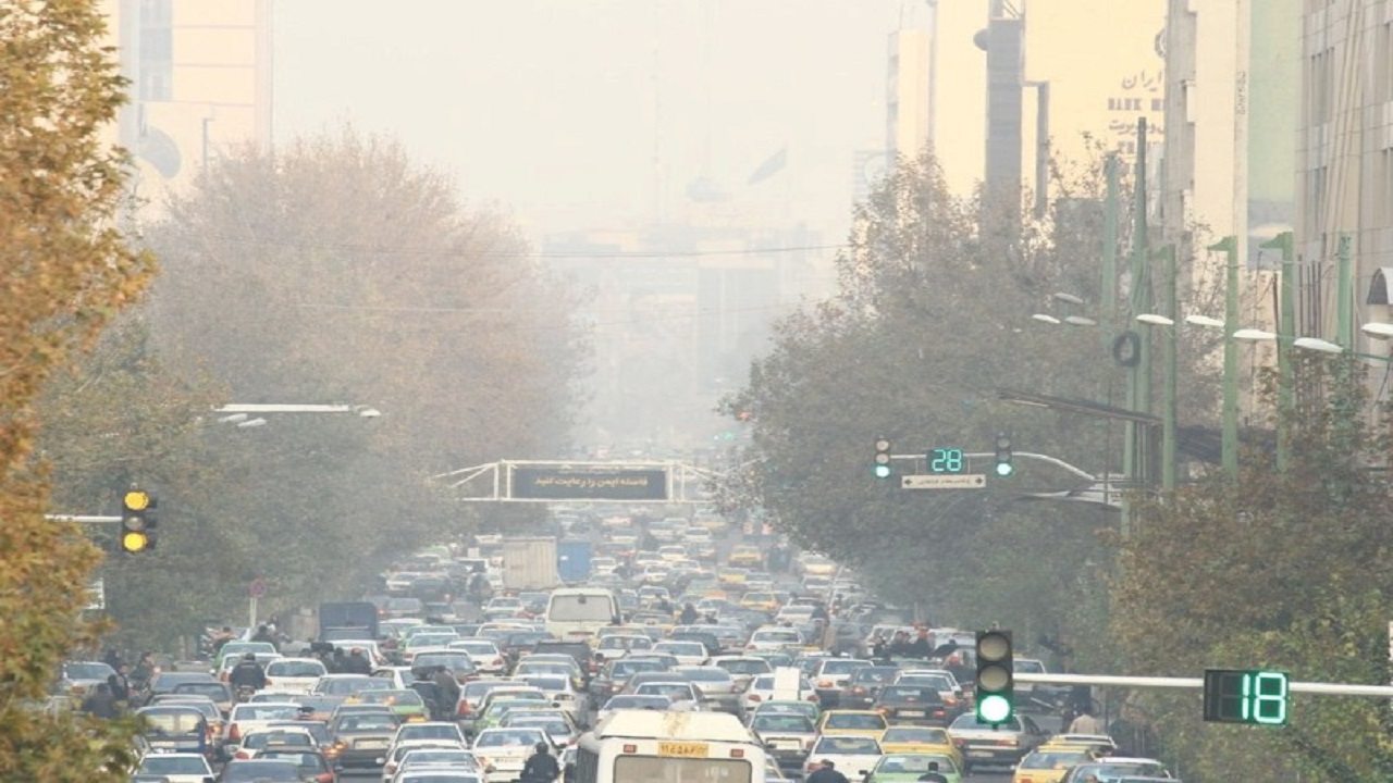 احتمال انباشت آلاینده‌های جوی در استان قزوین