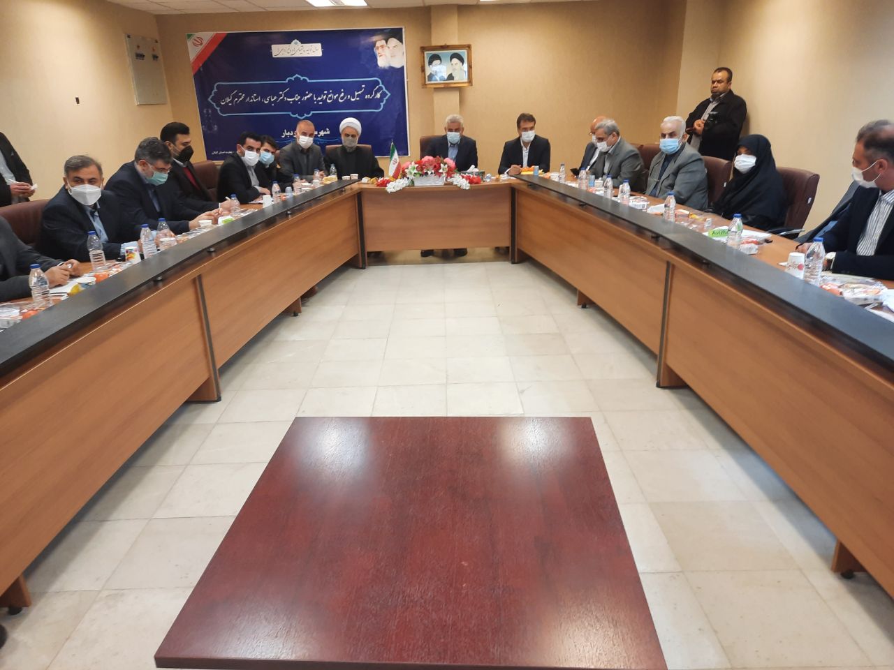 برگزاری کارگروه تسهیل و رفع موانع تولید گیلان در شهرک صنعتی لوشان