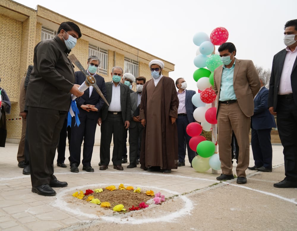 عملیات اجرایی ۶ طرح فرهنگی آموزشی ورزشی و بهره برداری از یک واحد آموزشی خیر ساز