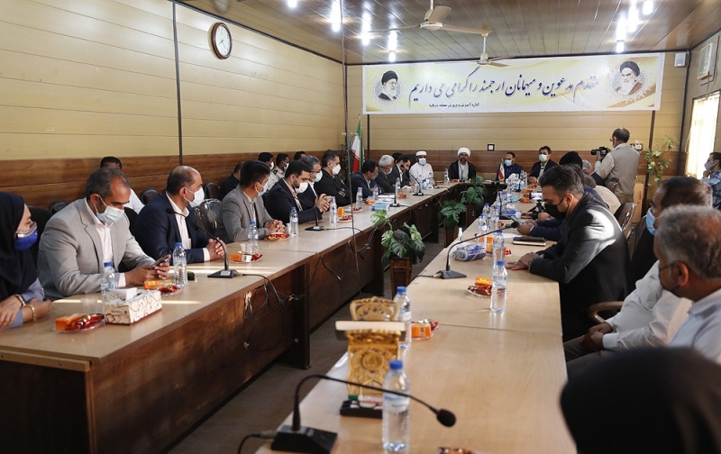 استقبال چارک از مهمانان نوروزی کیش