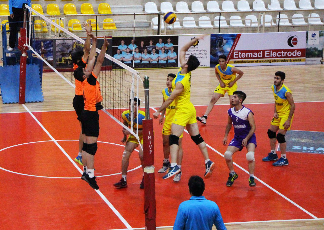 پایان لیگ دسته یک والیبال جوانان با قهرمانی سروقامتان در چالوس