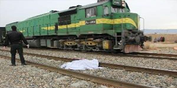 برخورد قطار با عابر ۵۶ ساله در شریفیه برخورد قطار با عابر ۵۶ ساله در شریفیه