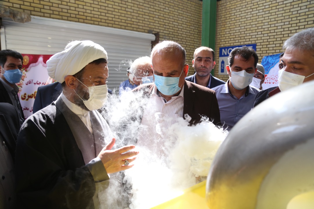 راهاندازی اولین دستگاه تولید یخ خشک خوزستان راهاندازی اولین دستگاه تولید یخ خشک خوزستان