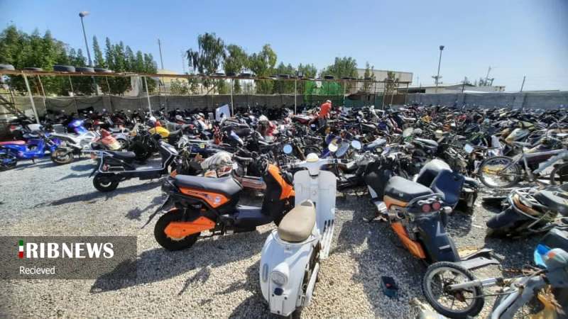 توقیف ۱۷۵ دستگاه موتور شارژی در کیش