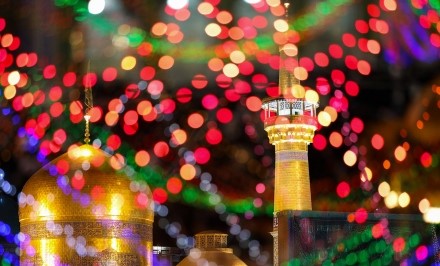 مشهد الرضا مشعوف عید مبعث خاتم الانبیا