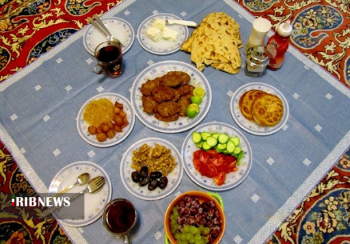 افطاری سبک بخورید...