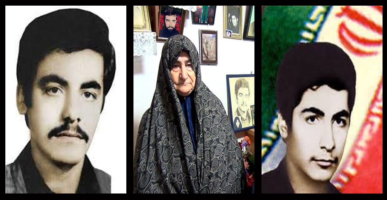 تشییع پیکر پاک مادر شهیدان شریف کاظمی در عباس آباد