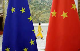تعلیق برنامه تصویب سرمایه گذاری گسترده اتحادیه اروپا و چین