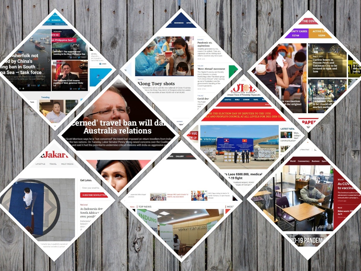 مهمترین عناوین روزنامه‌های مالزی و جنوب شرق آسیا